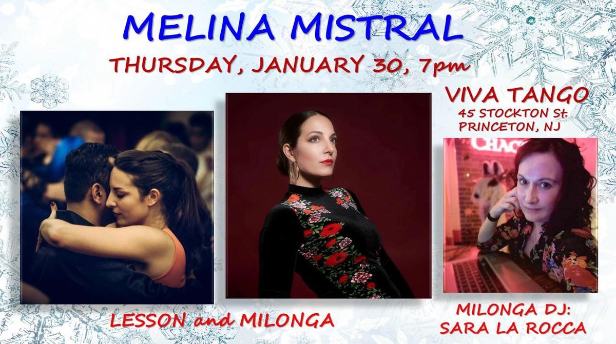 MILONGA with MELINA MISTRAL & DJ SARA LA ROCCA