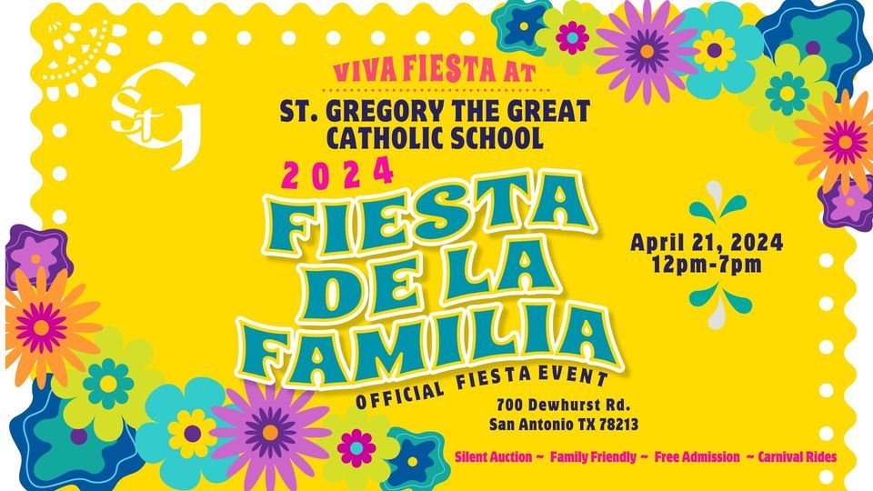 St. Gregory the Great Fiesta de la Familia- Official Fiesta Event