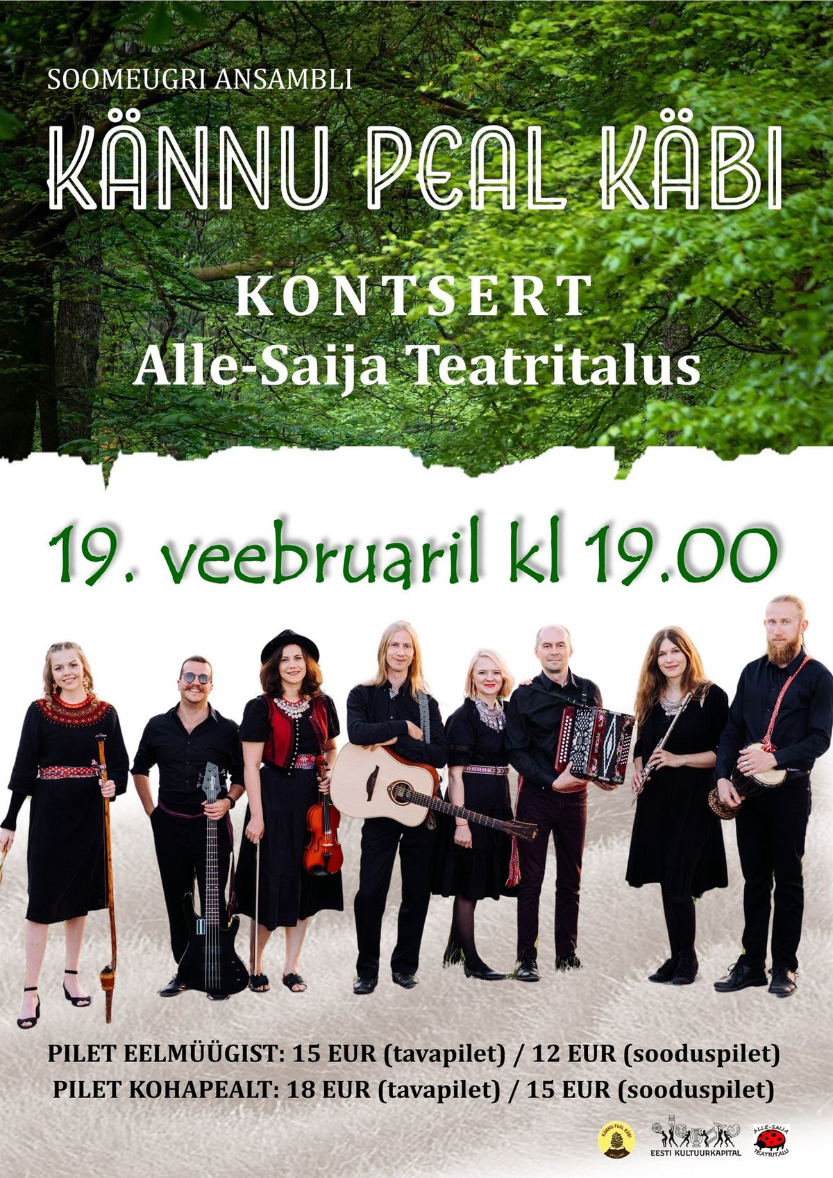 K\u00e4nnu Peal K\u00e4bi kontsert Alle-Saija Teatritalus