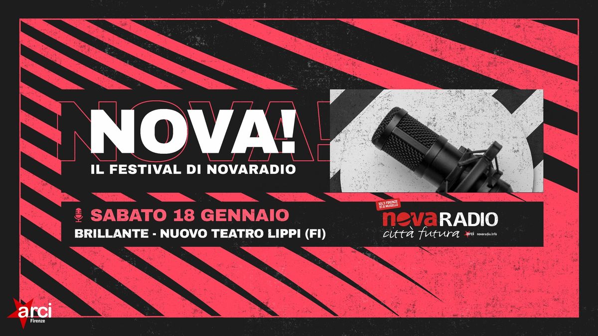 NOVA! \ud83c\udf99\ufe0f Il festival di Novaradio