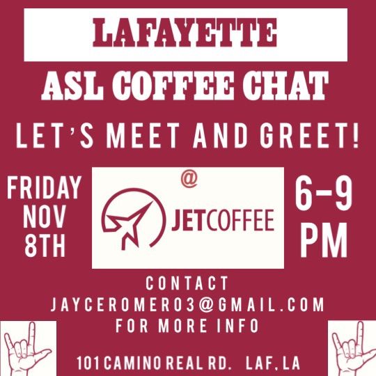 Lafayette ASL Coffee Chat