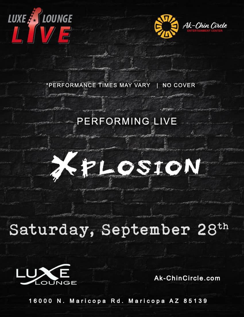 \ud83d\udca5XPLOSION Performs Live at The Luxe Lounge!\ud83d\udca5