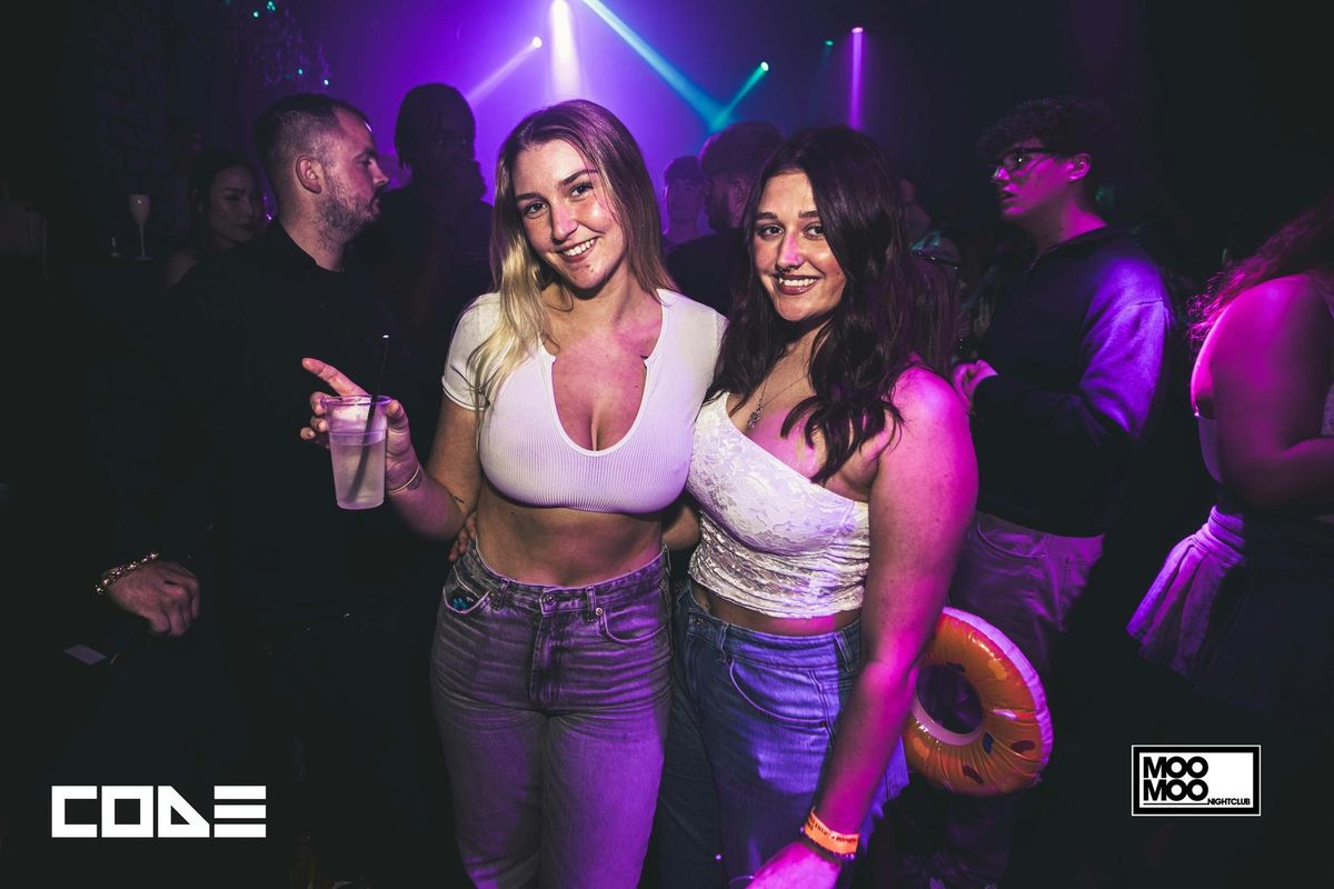 CODE Friday 17th October At MooMoo!