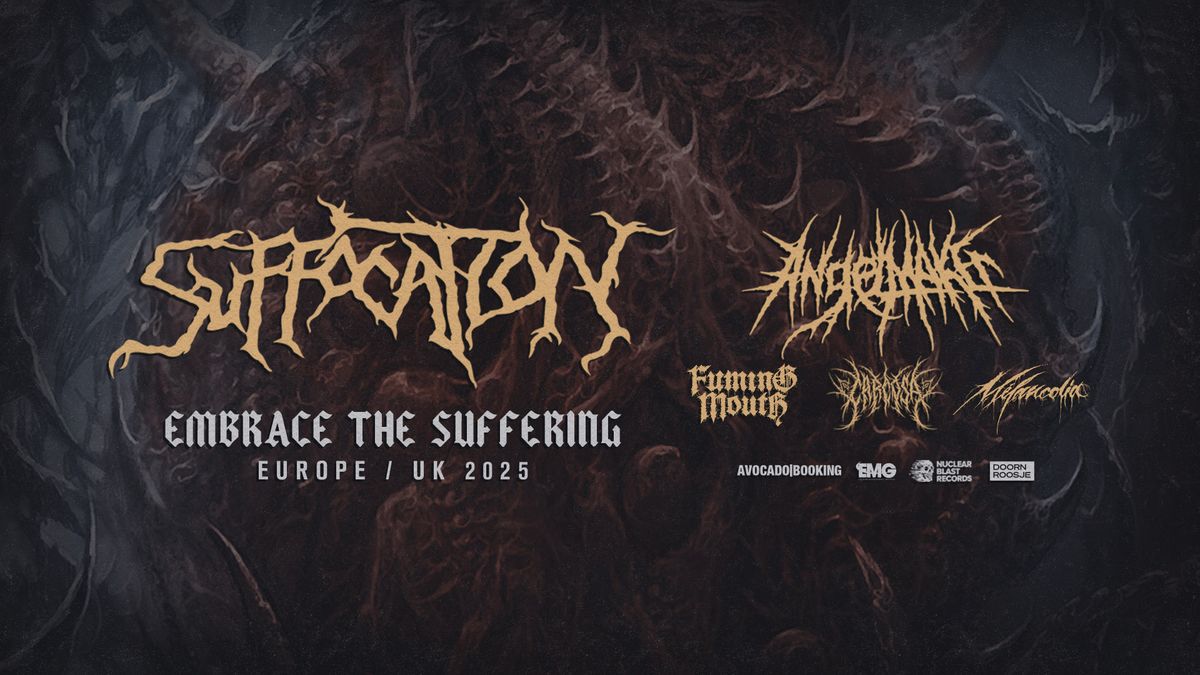 Suffocation + Angelmaker + Fuming Mouth e.a. \/\/ Doornroosje Nijmegen