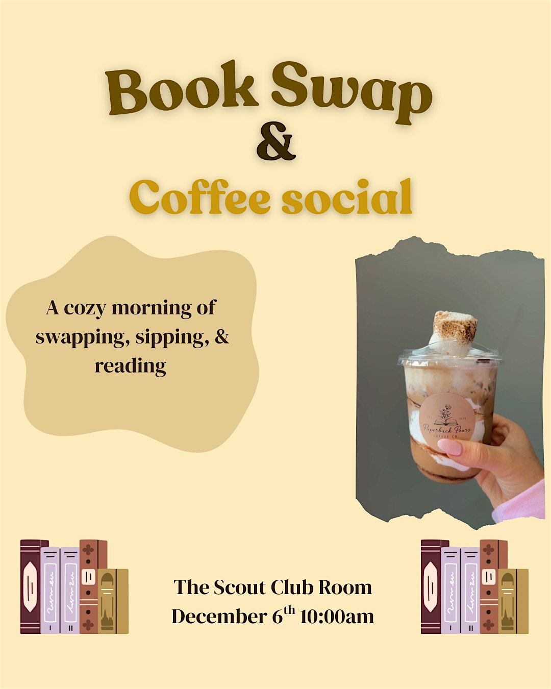 Book Swap & Coffee- The Scout