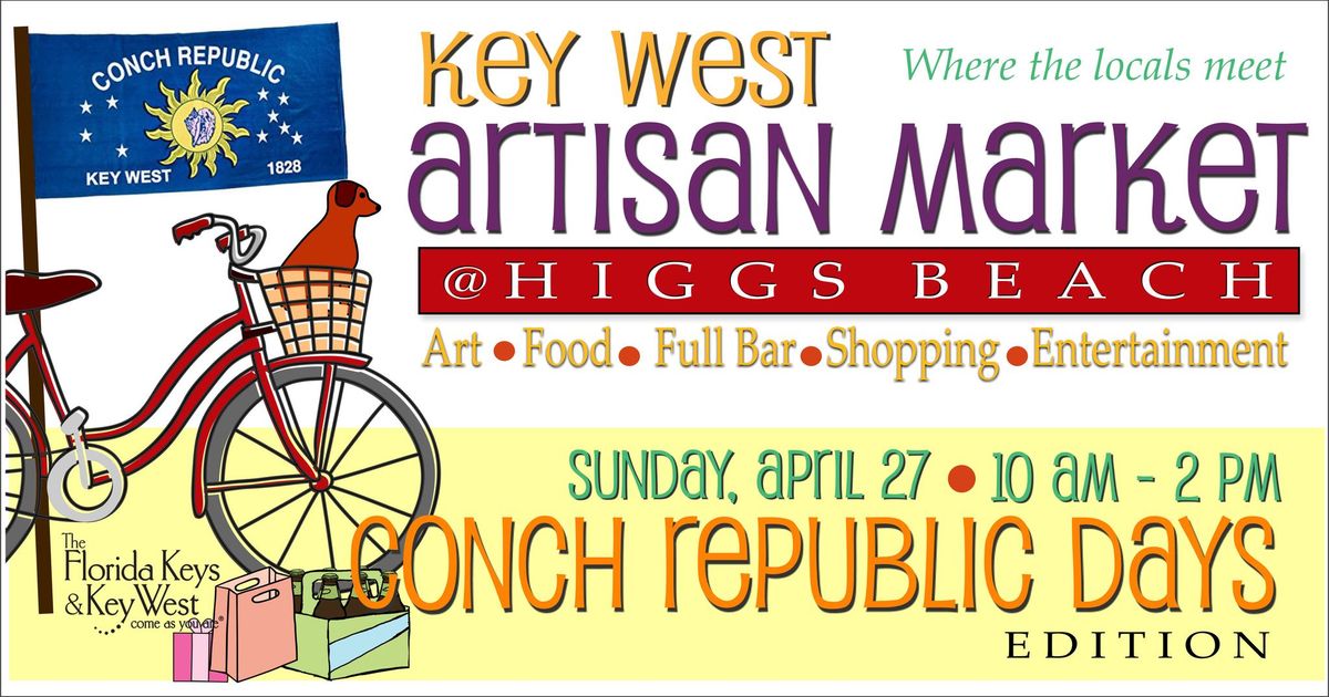 Key West Artisan Market: Conch Republic Days Edition