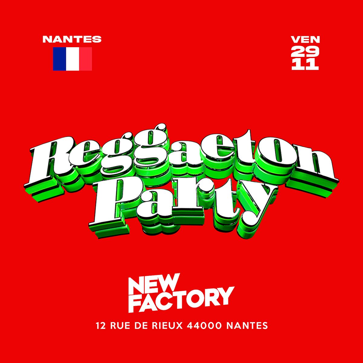 Reggaeton Party #2 - Nantes