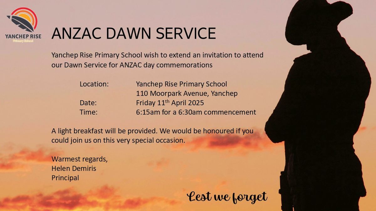 ANZAC Dawn Service