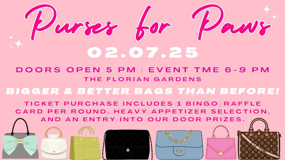 Purses for Paws 2025