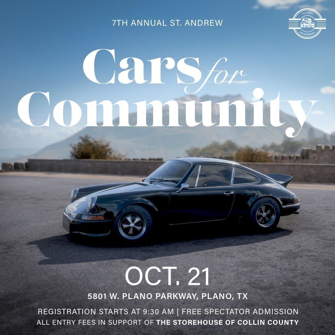 Cars for Community Show  https:\/\/give.thestorehousecc.org\/car24 