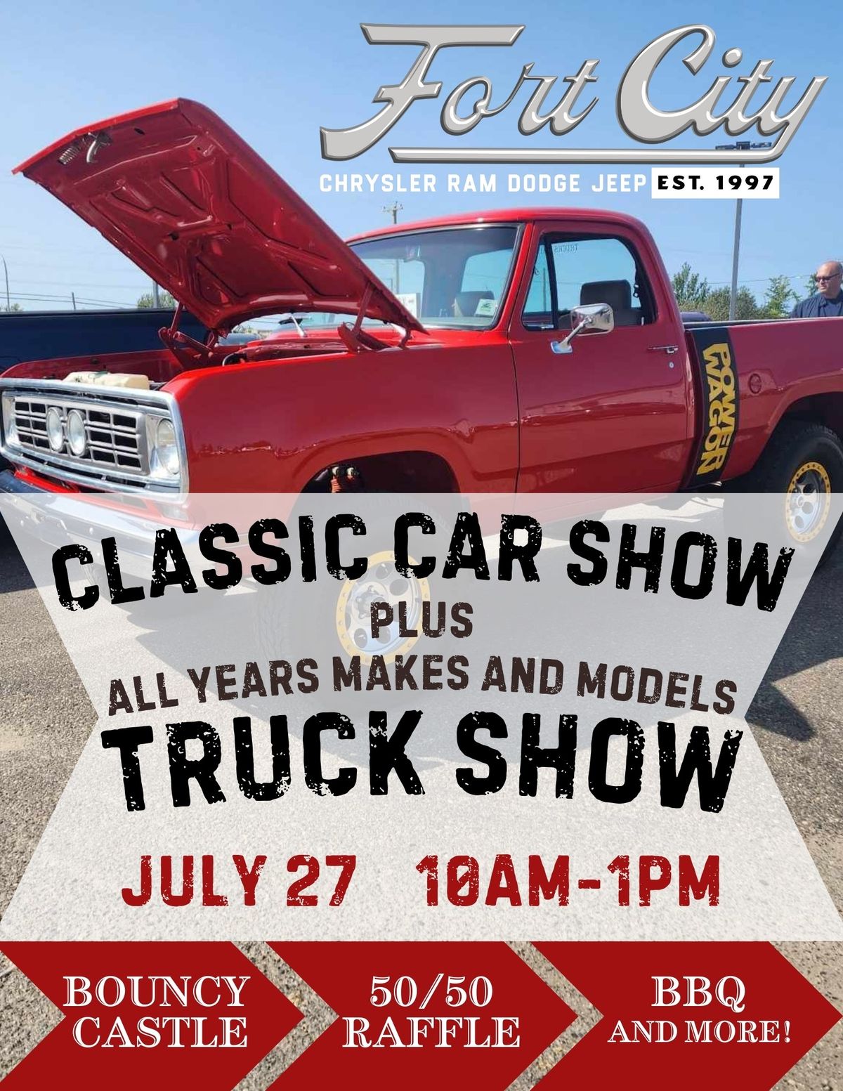 Fort City Chrysler's 2nd Annual Classic Car and 3rd Annual Truck Show