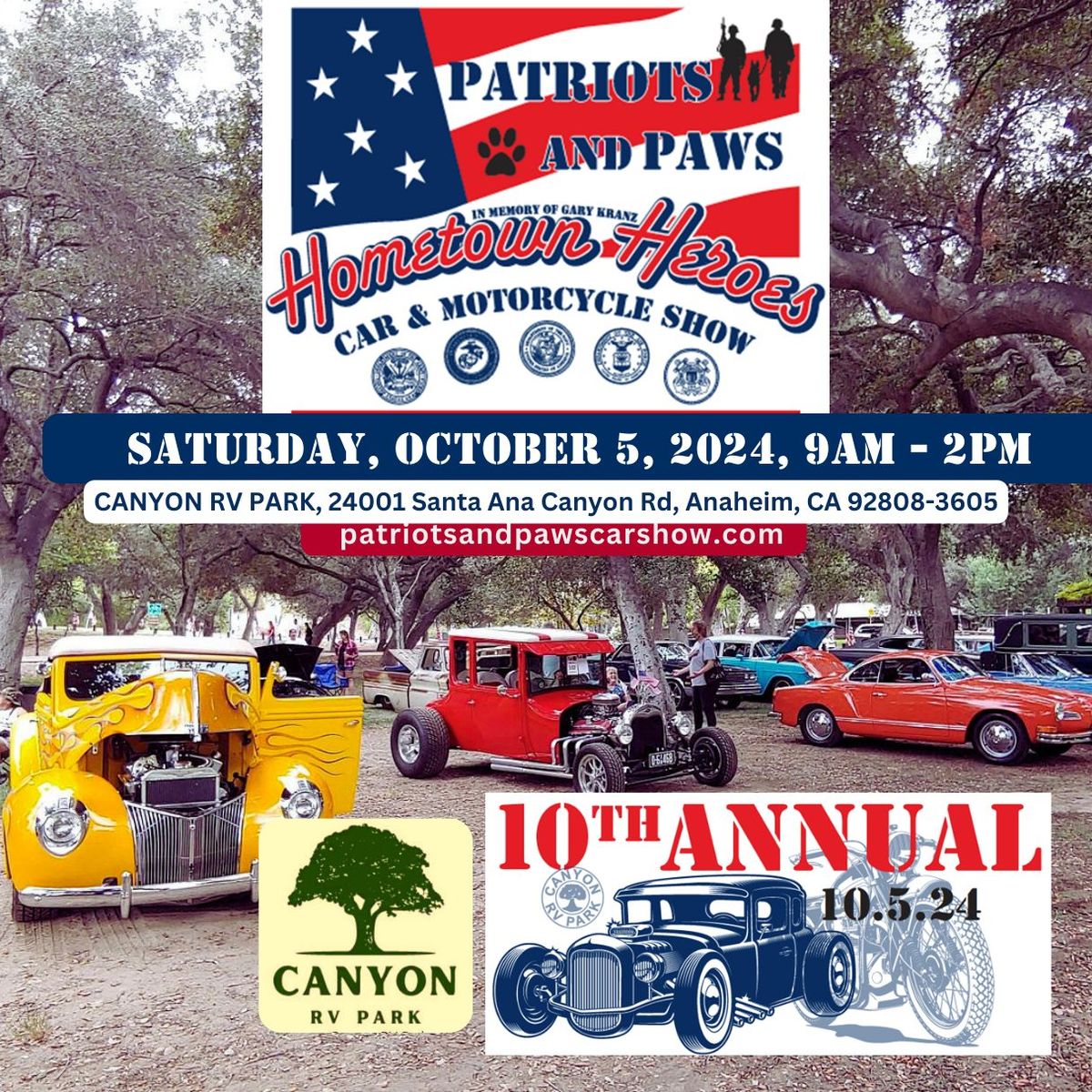 10th Annual Car, Truck, Vintage Trailer and Motorcycle Show