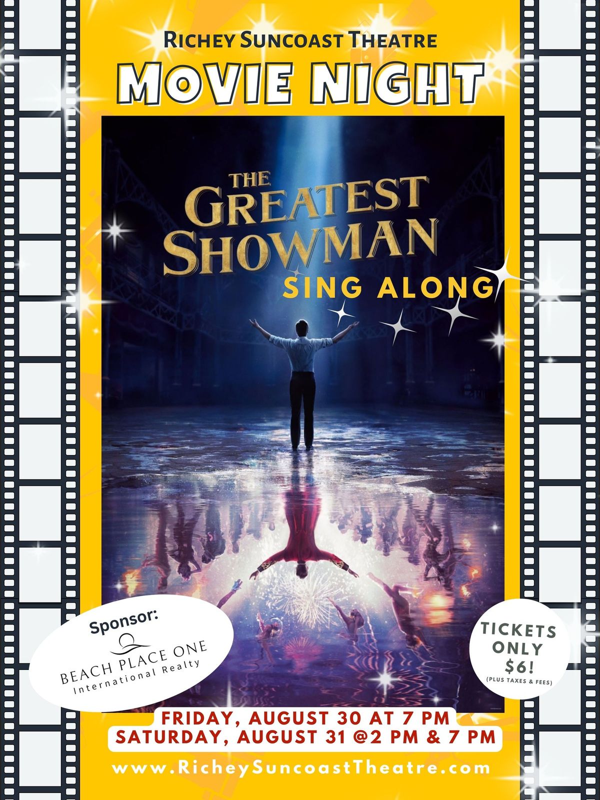 The Greatest Showman Sing-Along @ Richey Suncoast Theatre 