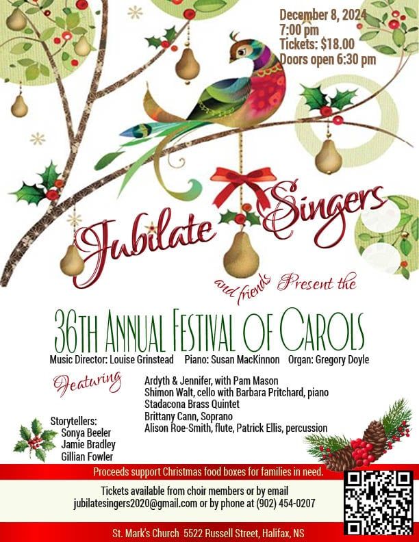 Jubilate Singers & Friends 36th Annual Festival of Carols