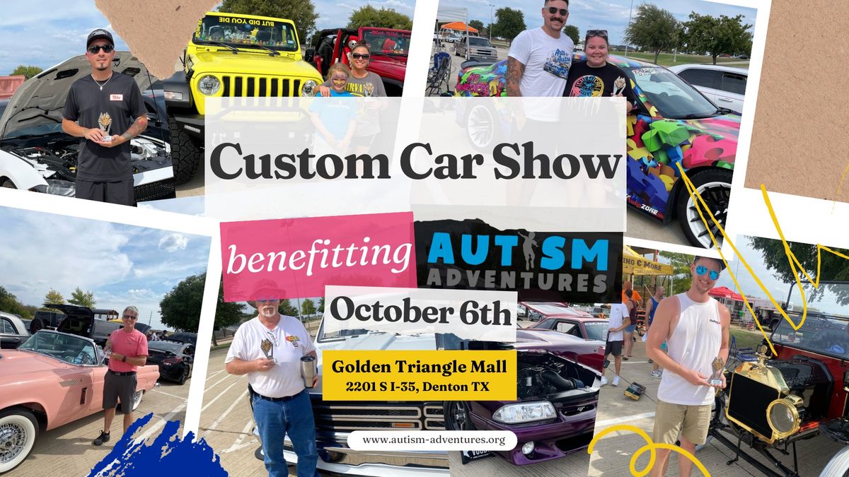 2nd Annual Custom Car Show benefiting Autism Adventures