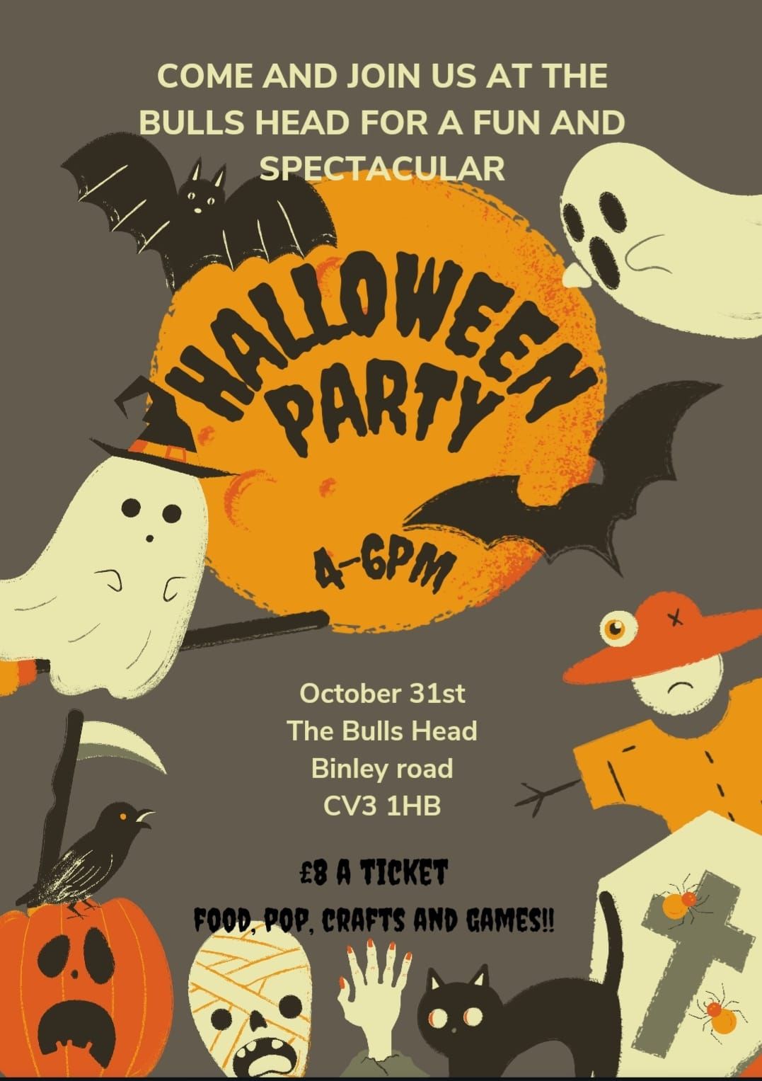 Bulls Head Halloween party \ud83d\udc7b\ud83c\udf83\ud83d\udd77