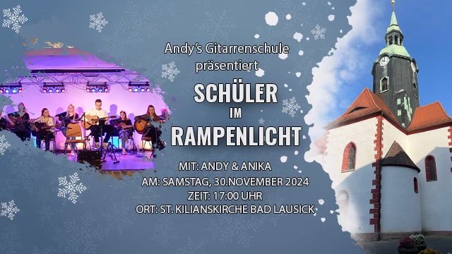 Sch\u00fcler im Rampenlicht \/ Weihnachtskonzert