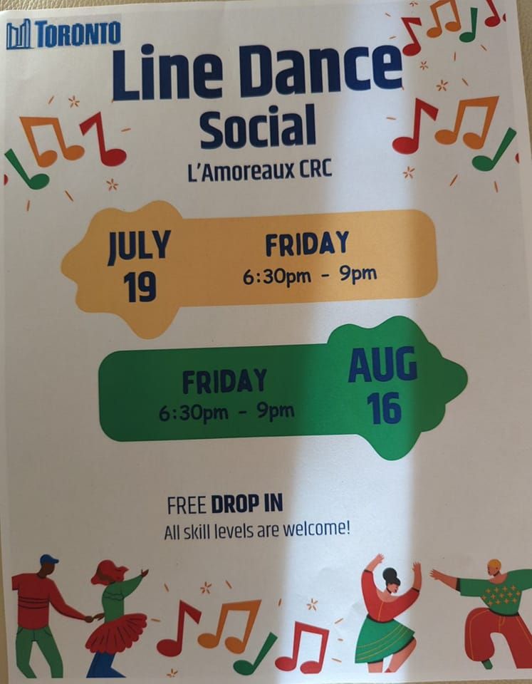 Social Line Dance - July 19, 2024