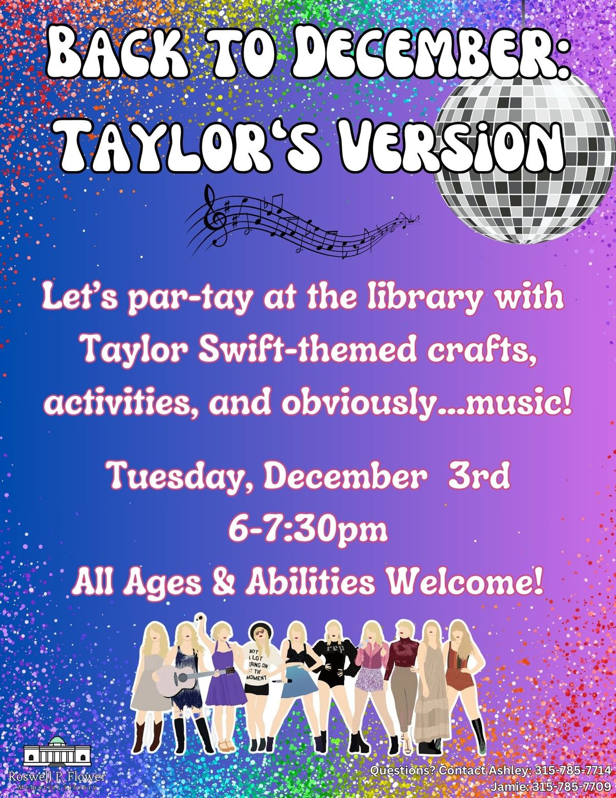 All Ages & Abilities Back to December: Taylor\u2019s Version