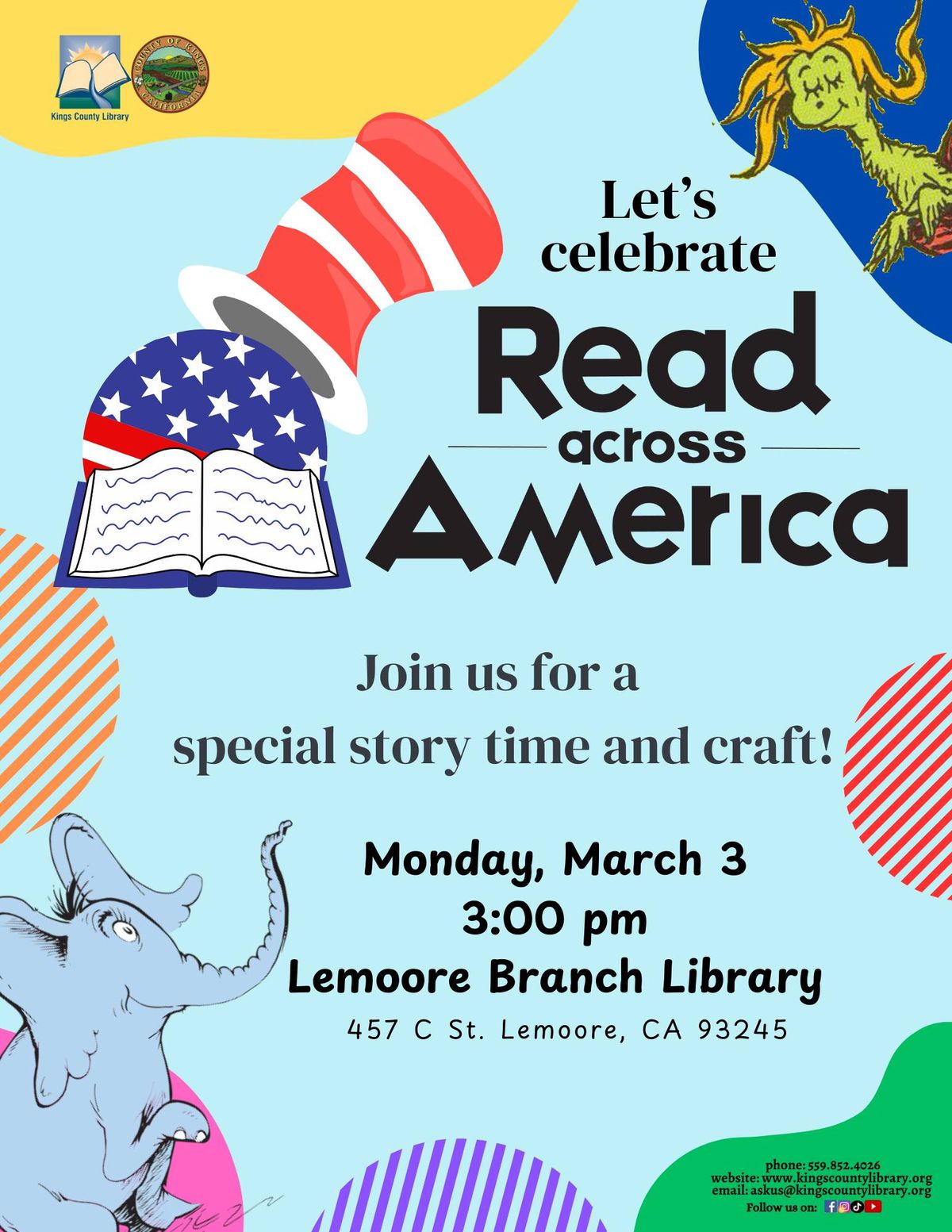 Read Across America Story Time 