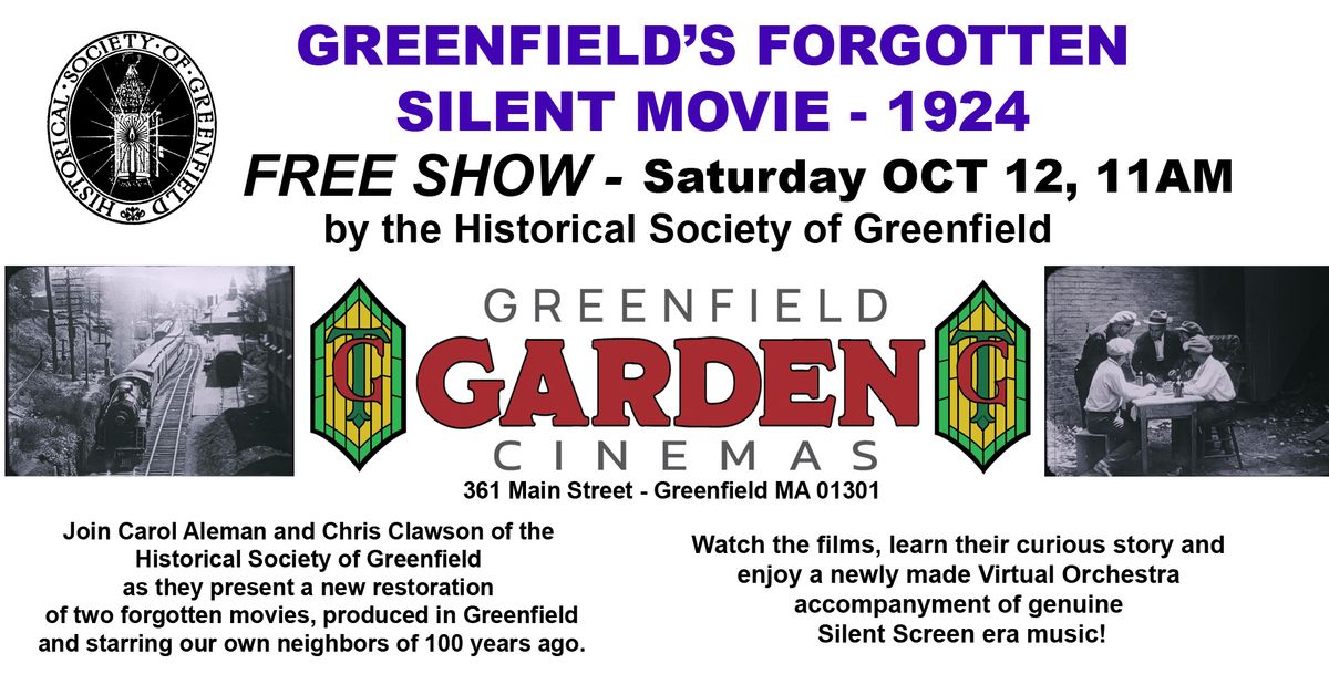 Greenfield's Forgotten Silent Movie - 1924