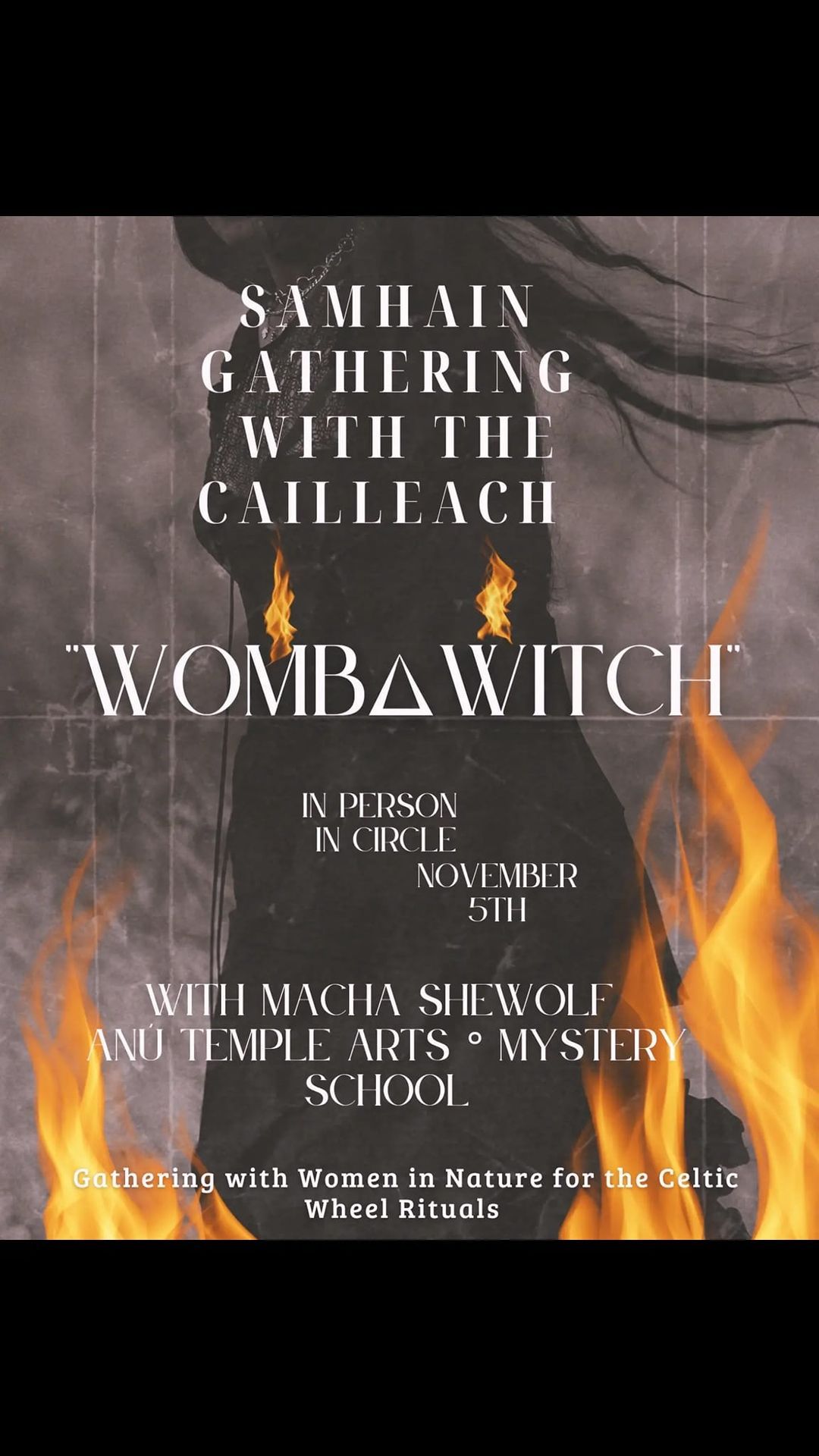 WOMB\u2206WITCH Samhain Womens Gathering - In Nature 