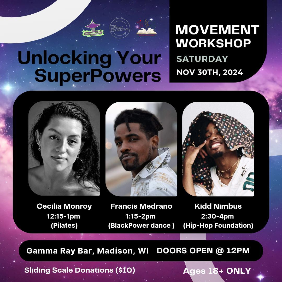 Unlocking Your SuperPowers : Movement Workshops series