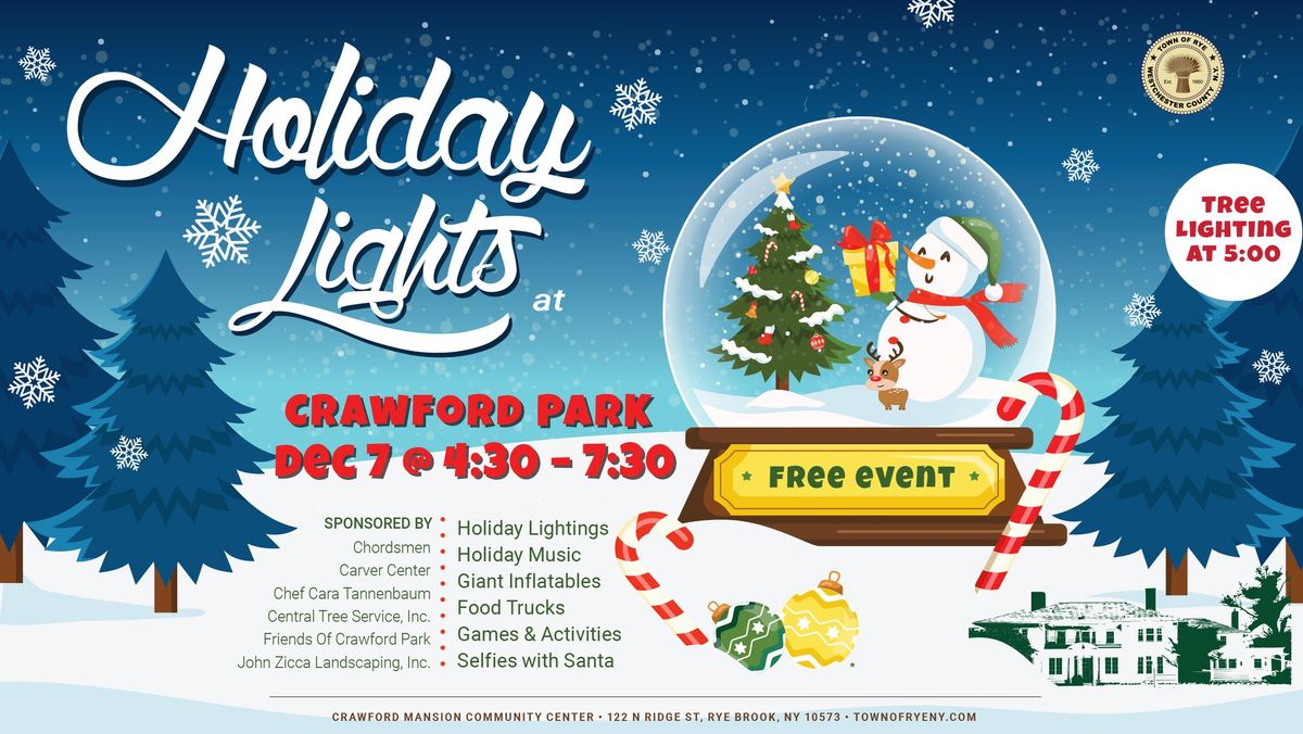 2024 Holiday Lights at Crawford Park