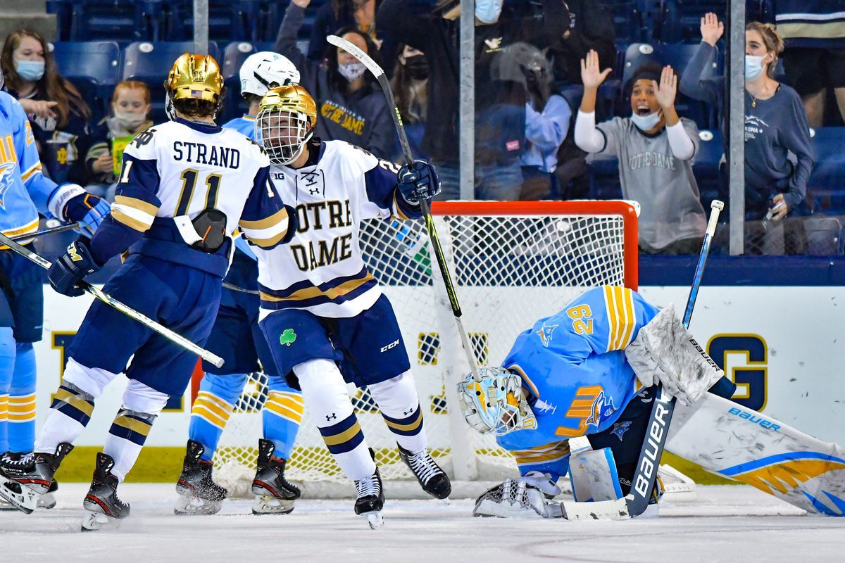 LIU Sharks at Notre Dame Fighting Irish Mens Hockey