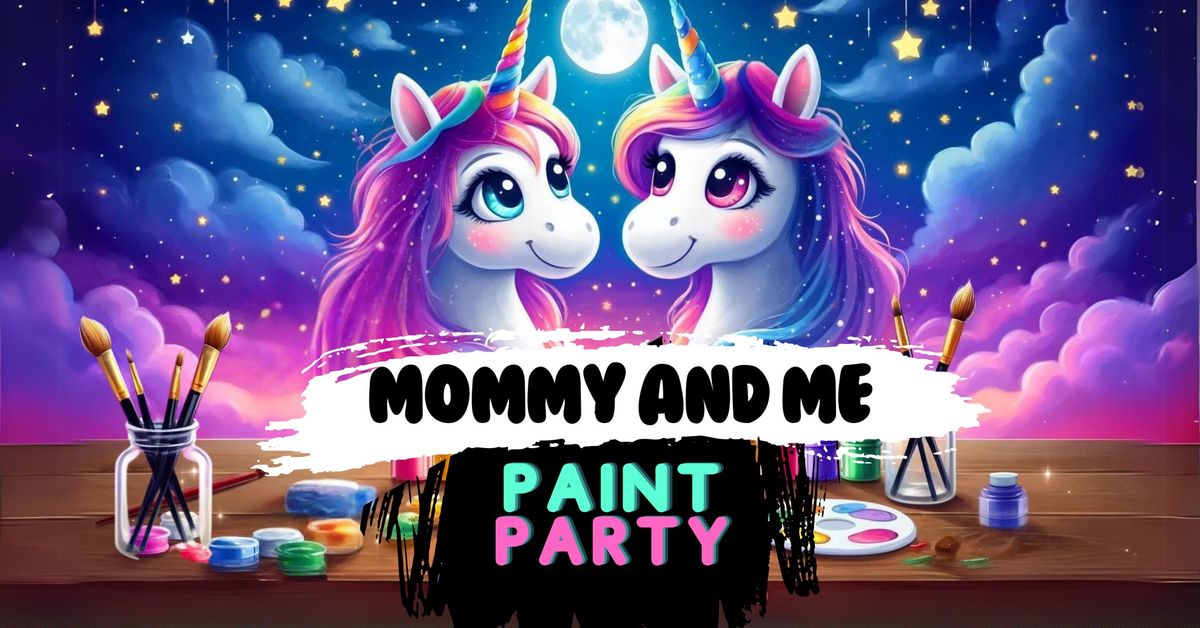 Mommy & Me Paint Party Charlotte, MI. 