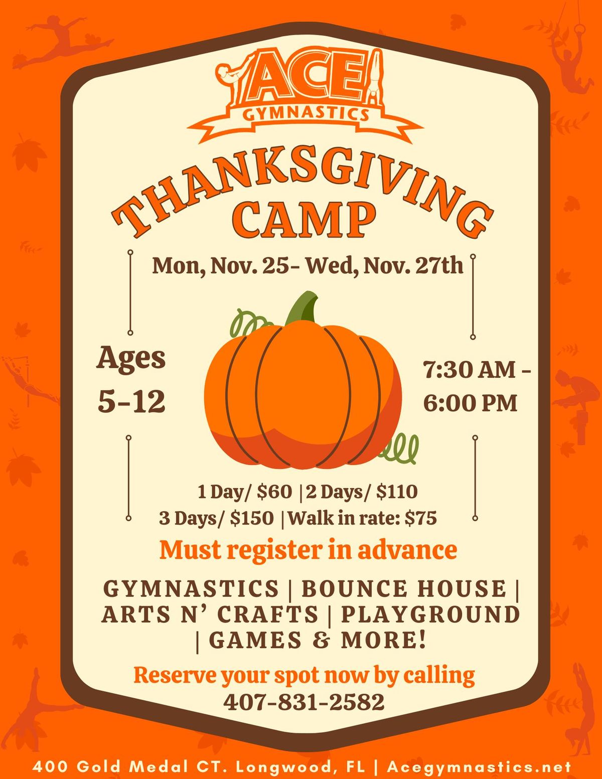 Thanksgiving Camp 2024