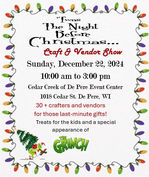 'Twas the Night Before Christmas Craft & Vendor Show