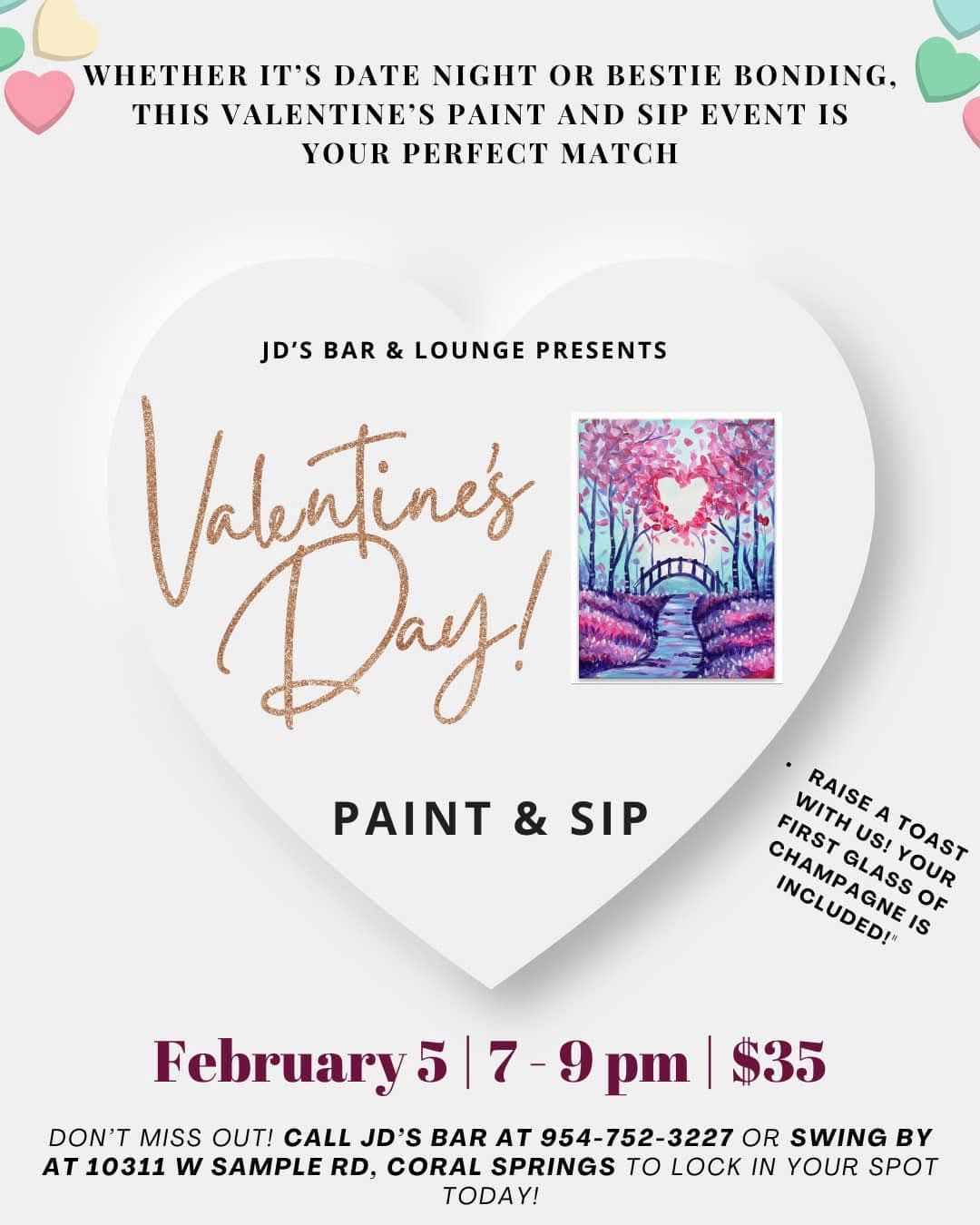 Paint & Sip at JD's!!