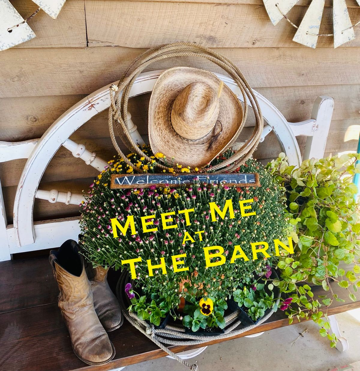 Meet Me at The Barn              Celebrating 45 Years!