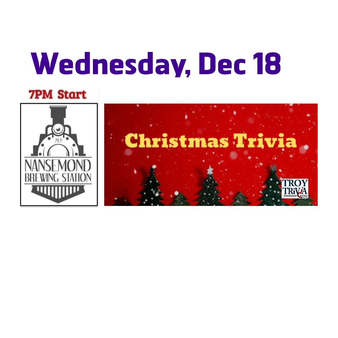 Nansemond Brewing Station - Christmas Trivia Night