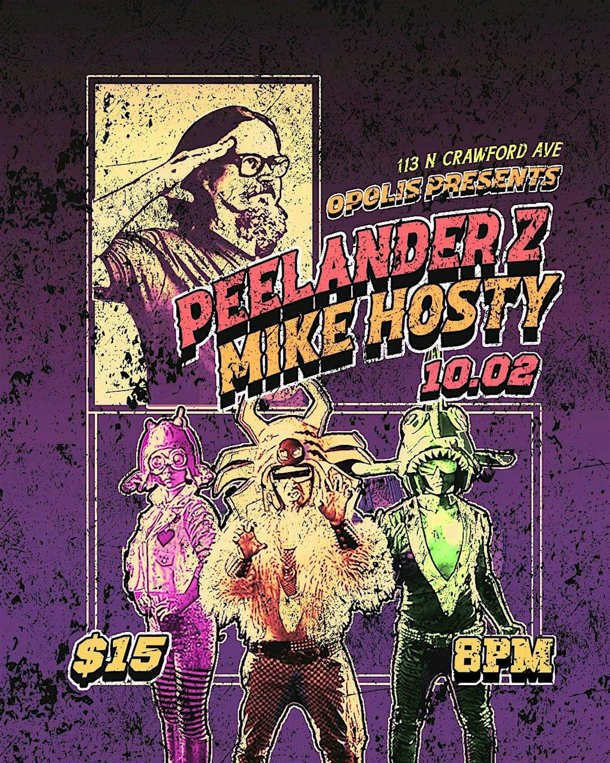 Peelander Z & Mike Hosty at Opolis