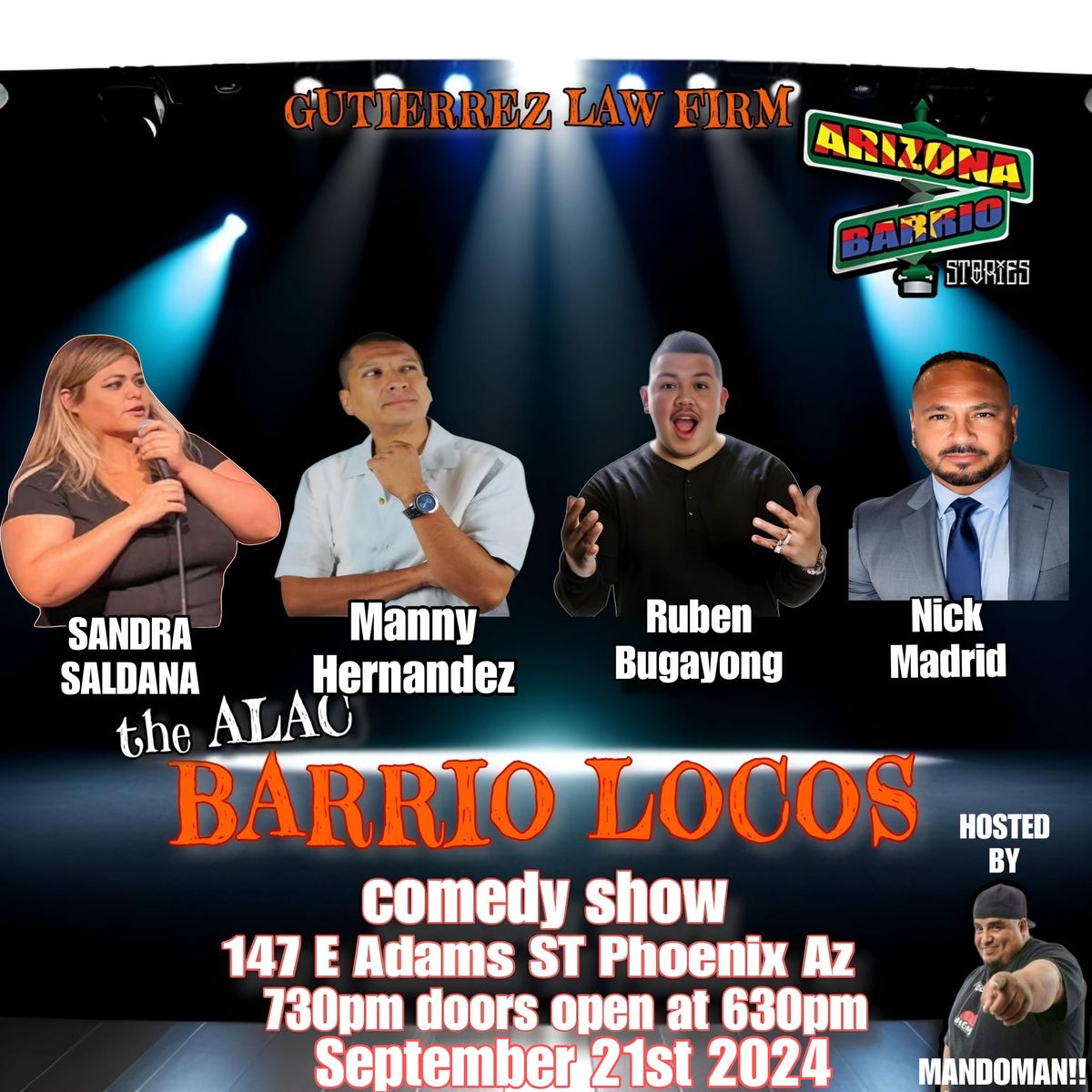 BARRIO LOCOS COMEDY SHOW