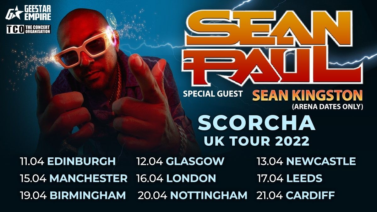 Sean Paul Glasgow Tickets