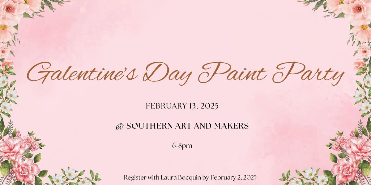 Galentine's Paint Party!