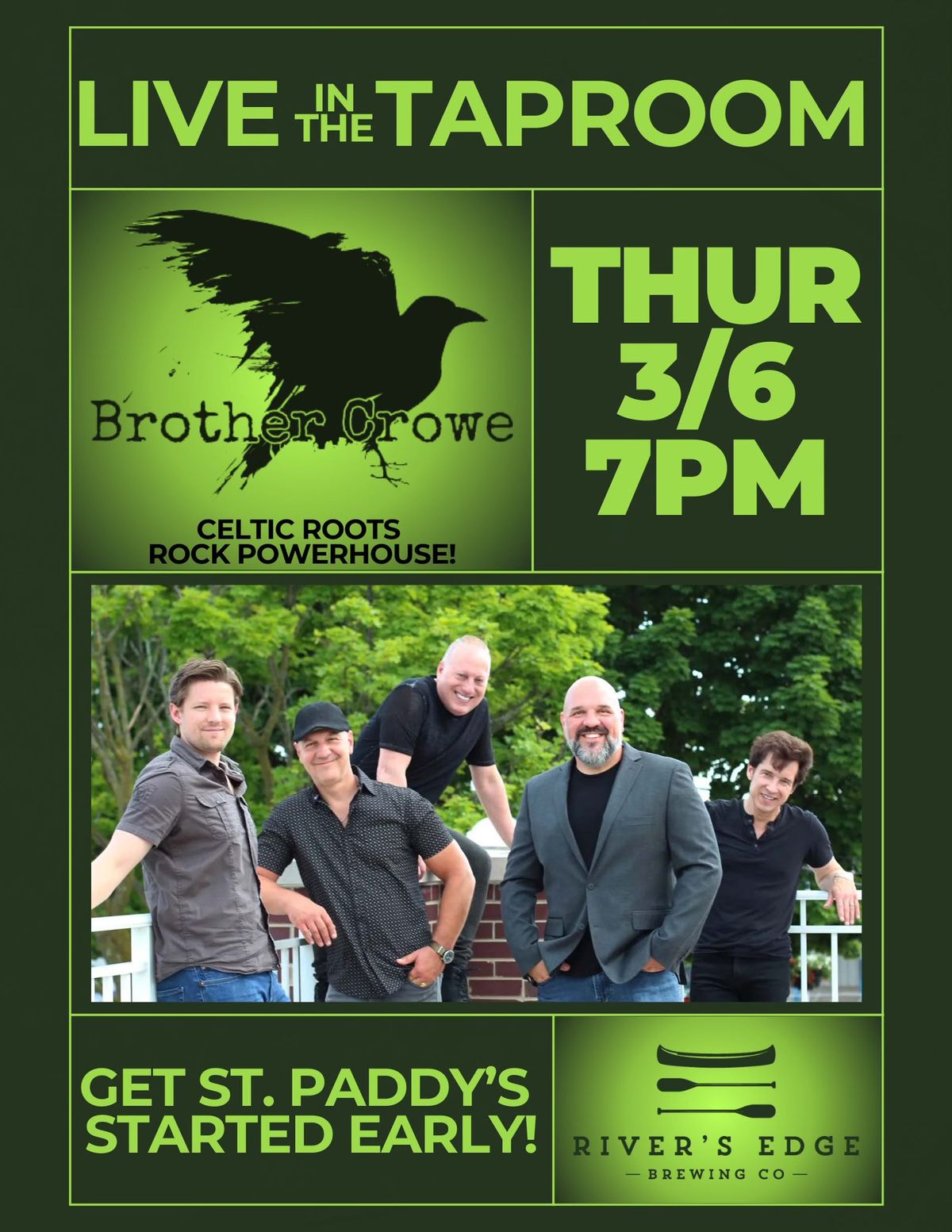 Live Music:  Brother Crowe