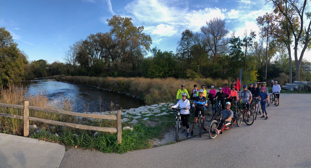 Ann Arbor River Valley Group Ride\/River Dip