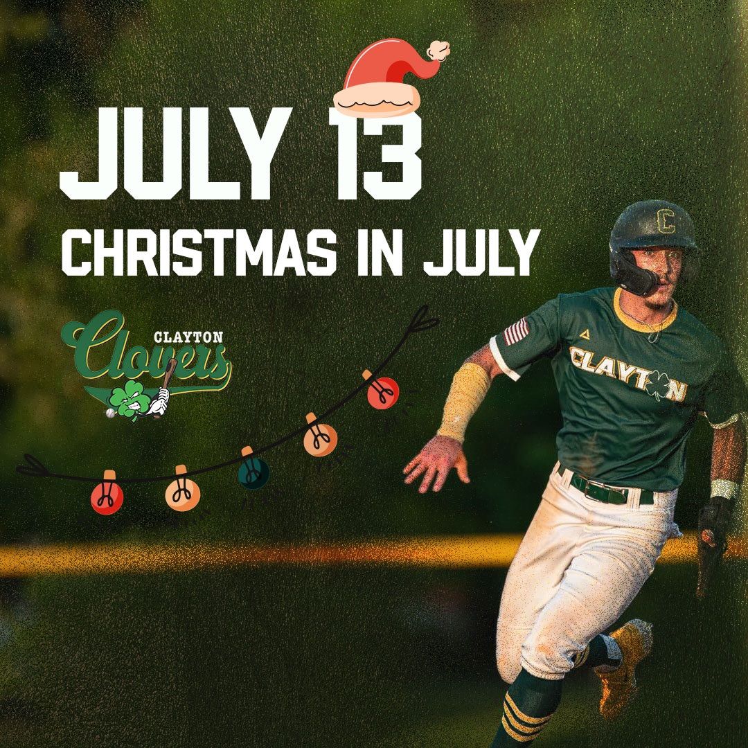 Clayton Clovers vs Wake Forest Fungo (3) (Christmas in July)