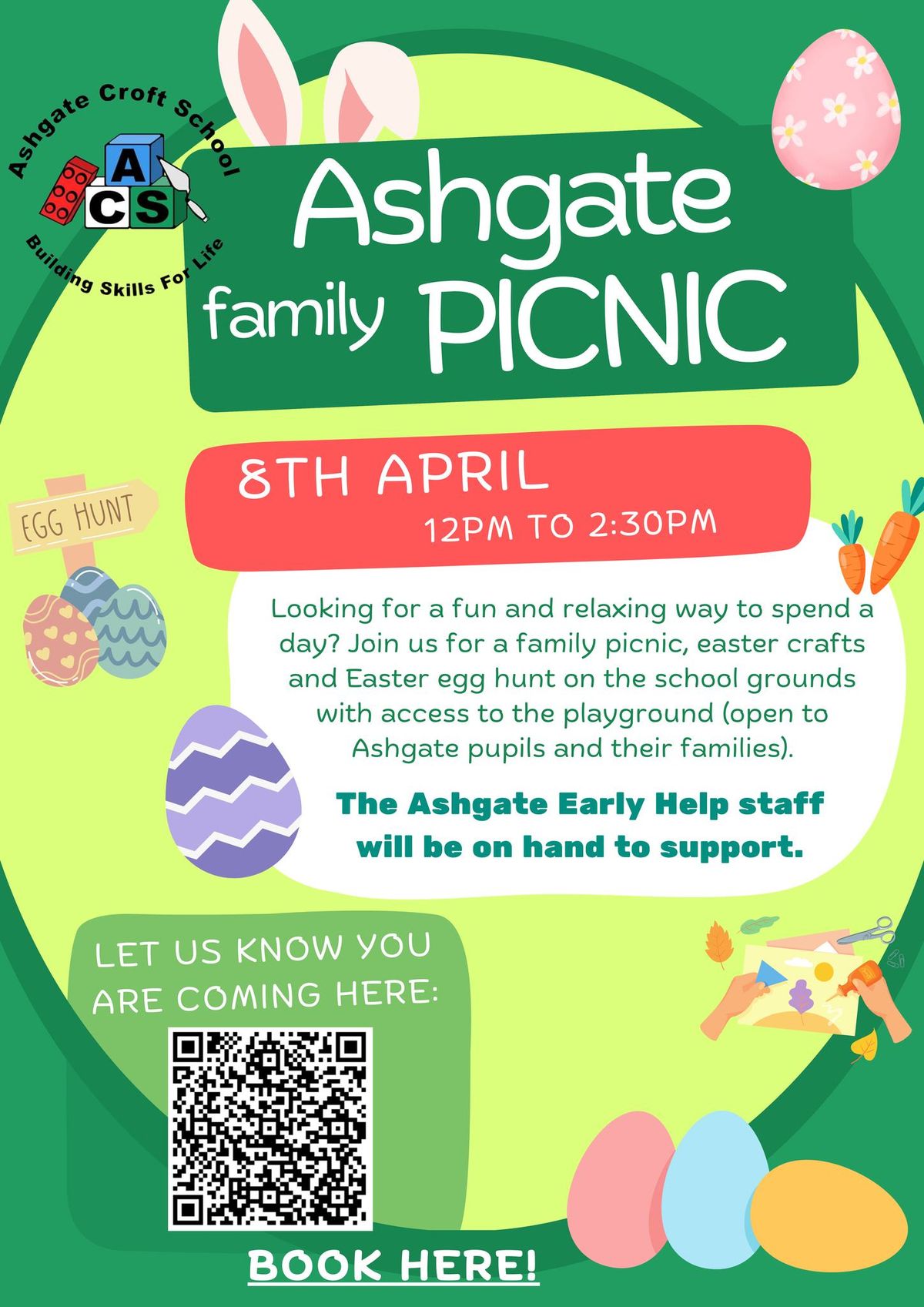 Easter Holidays: Family Picnic (for Ashgate Families)