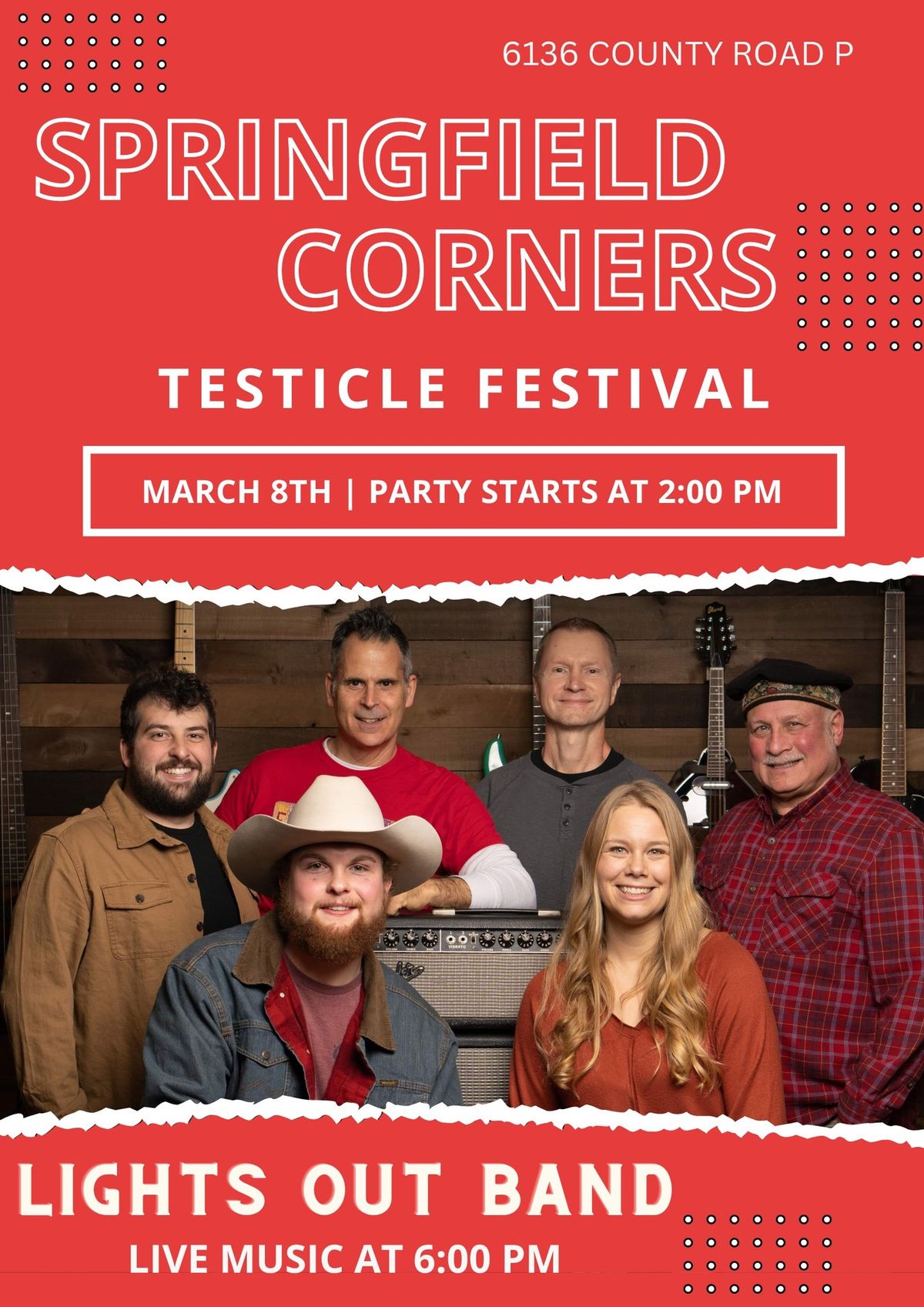 Springfield Corners Testicle Festival | Lights Out Band 