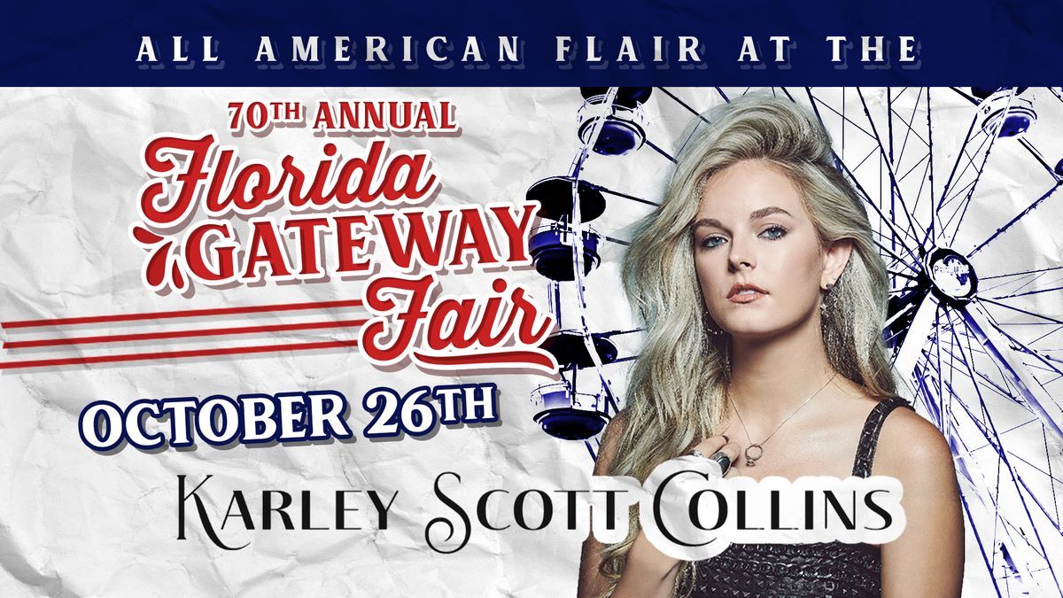 Karley Scott Collins at the Florida Gateway Fair