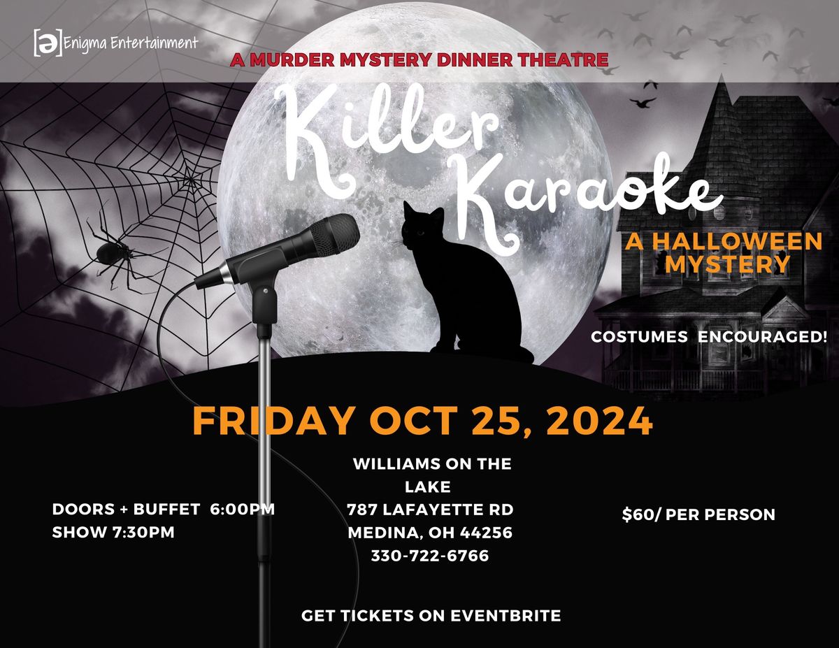 Halloween Karoke Killer Murder Mystery