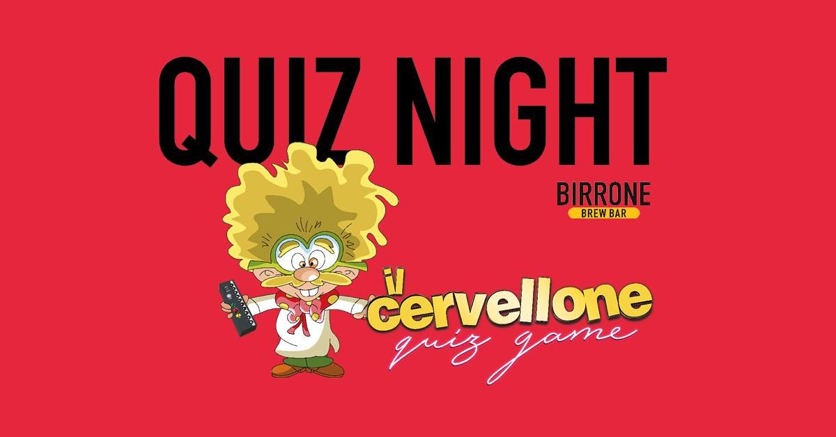 CERVELLONE QUIZ GAME | BIRRONE BREW BAR