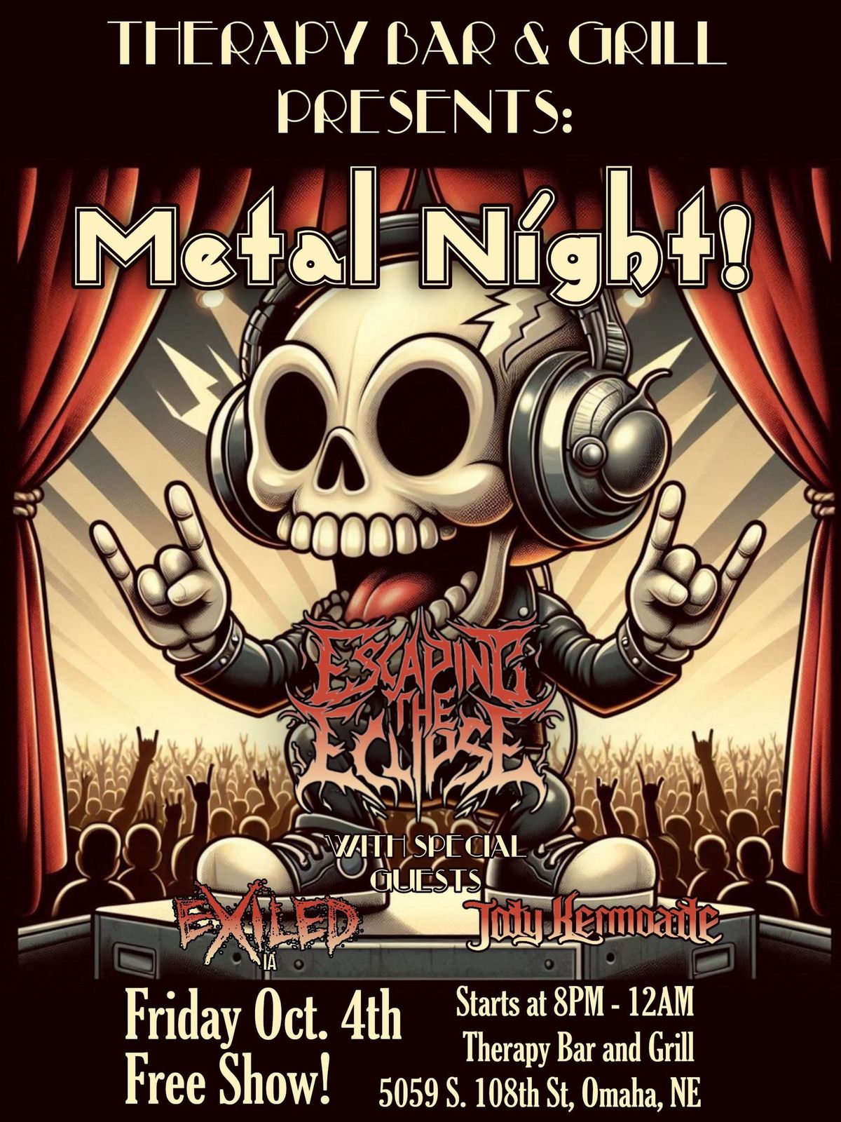 Metal Night at Therapy Bar and Grill