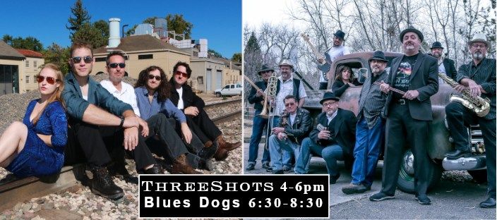 Bike night with ThreeShots and The Blues Dogs