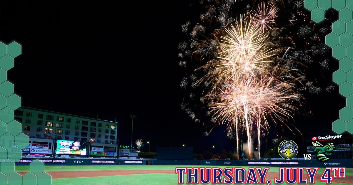 Independence Day Celebration & Fireworks Show, Jersey Auction, White Claw Pre-Game Concert